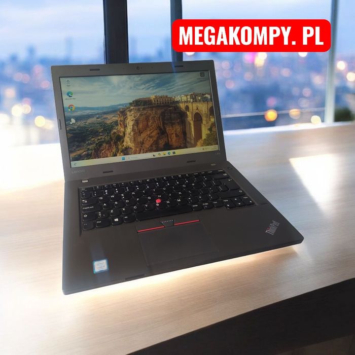 Laptop Lenovo ThinkPad Gwarancja /8GB Ram/SSD 256GB/bateria 5h/Win 11