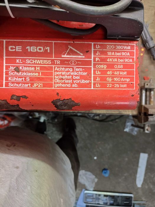 Spawarka Einhell 160 A 220/380V