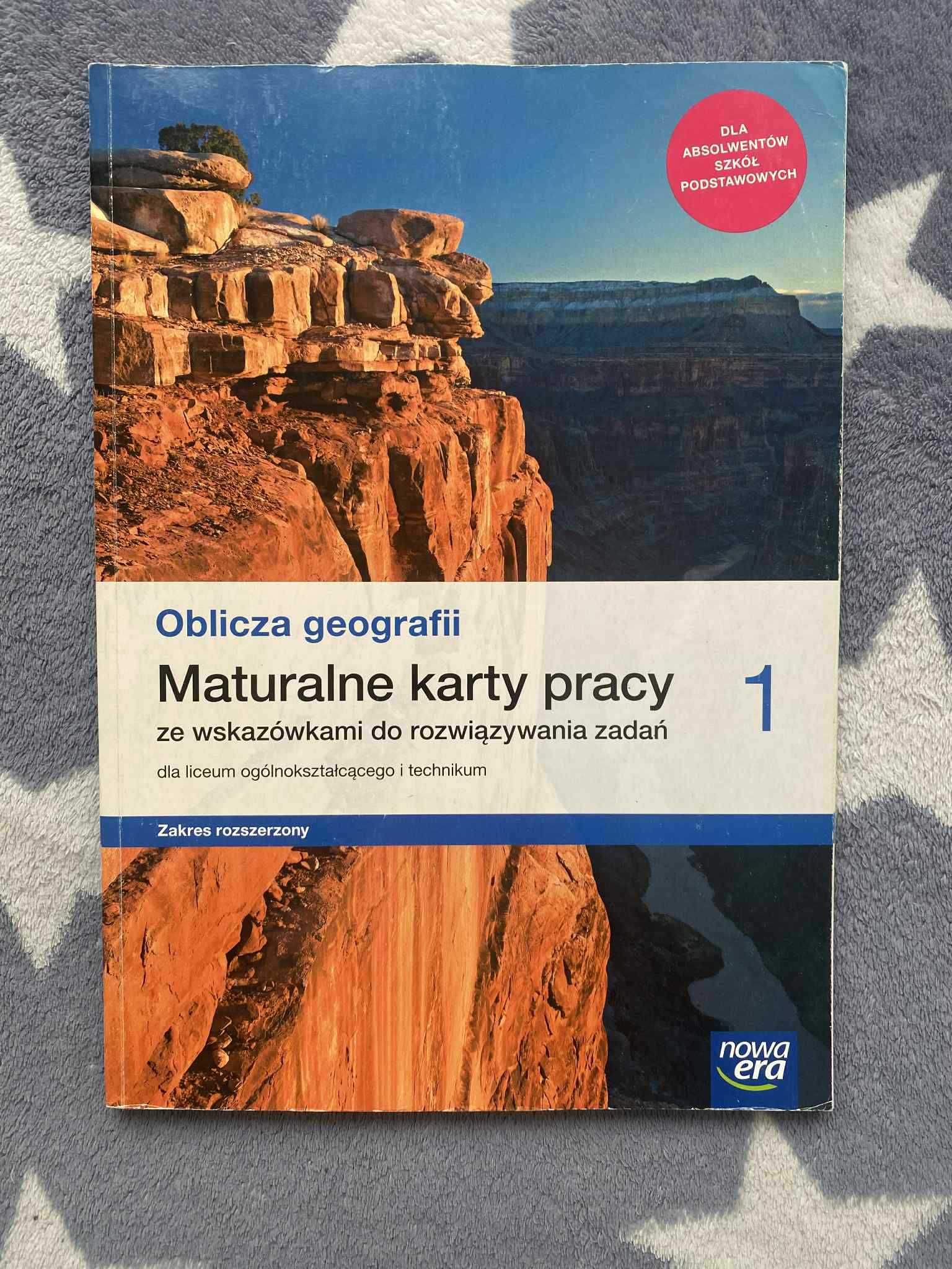 Maturalne karty pracy. Oblicza geografii 1