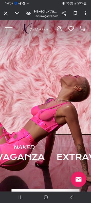 Комплект нижнего белья Naked Extravaganza