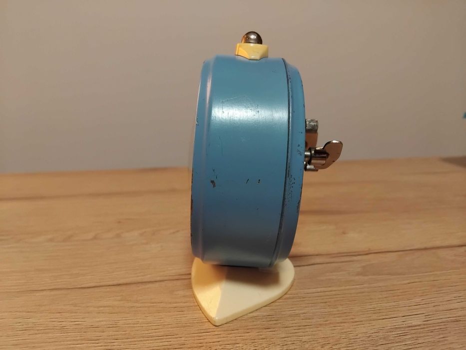 Poltik budzik polski zegar ponad 50 letni sprawny