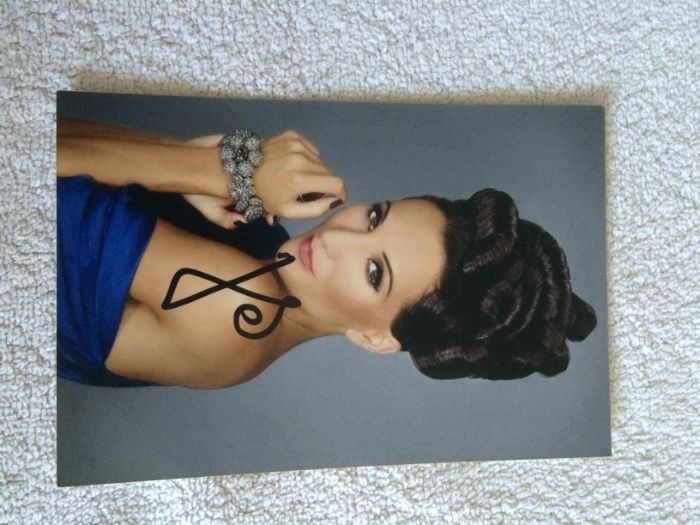 Justyna Steczkowska -oryginalny autograf