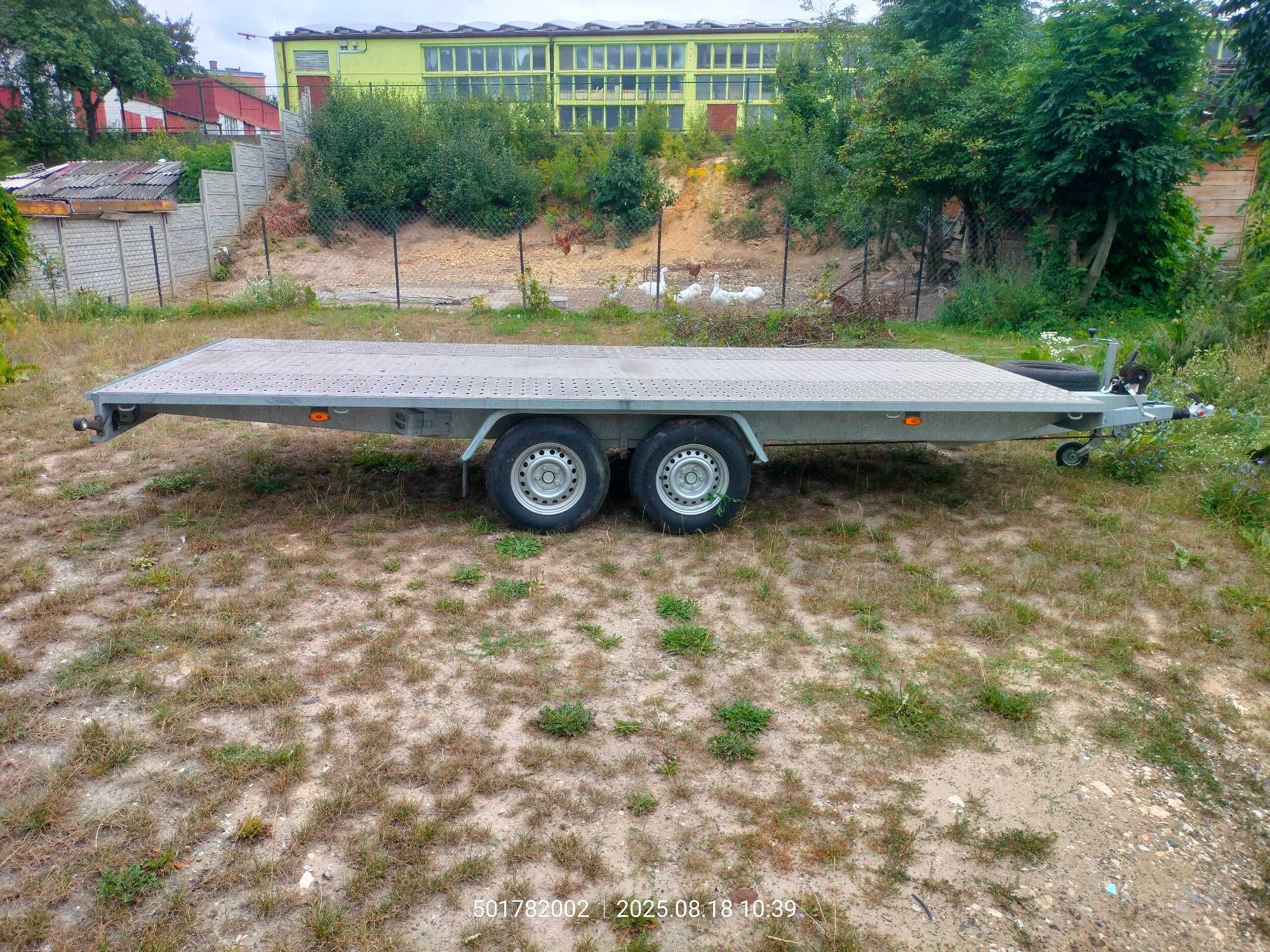 Laweta przyczepa Niewiadów Mars 5.0 platforma dmc 3000kg / 2700kg