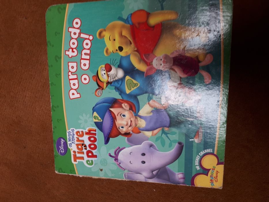 Livro tigre e pooh