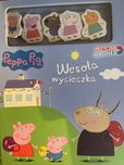 Swinka Peppa , wesola wycieczka, ksiazka z magnesami