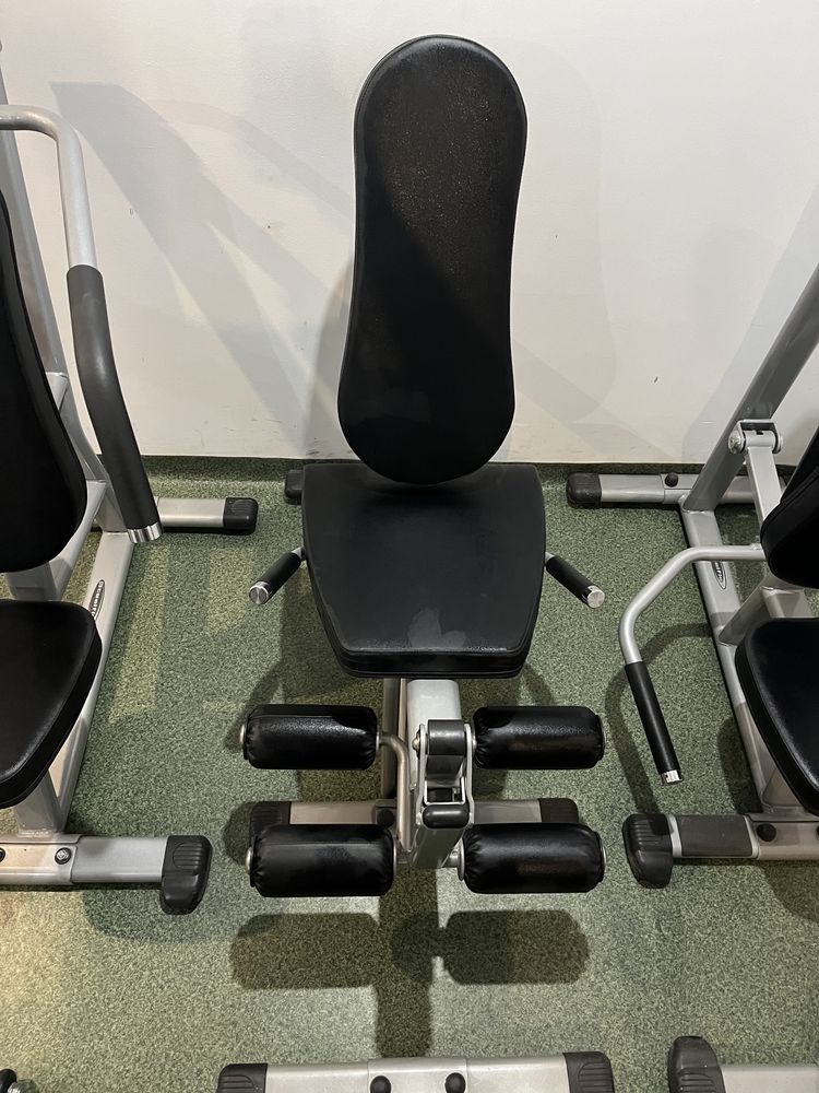Steelflex - Zestaw 8 maszyn do treningu obwodowego fitness/siłownia