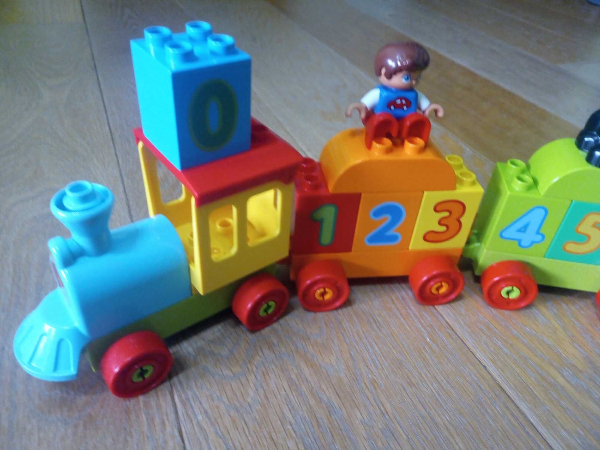 LEGO Duplo pociąg z cyferkami