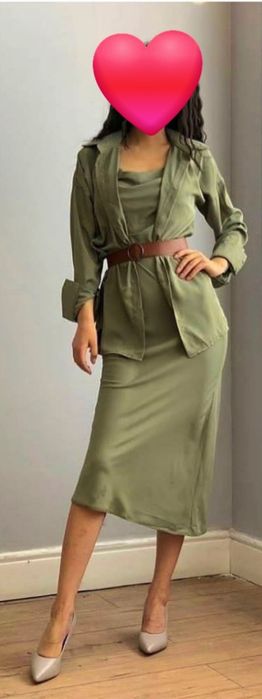 Сукня у комплекті з сорочкою