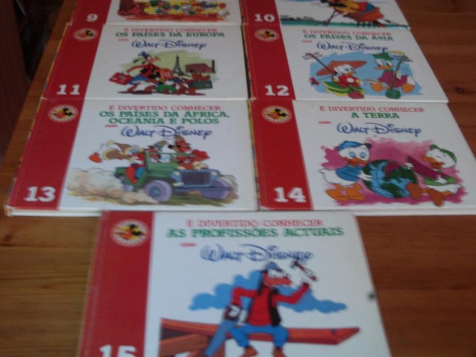 15 livros Walt Disney É divertido conhecer
