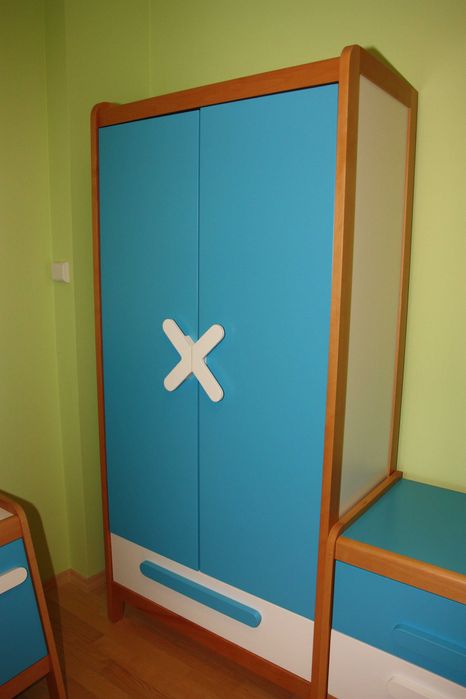 TIMOORE SIMPLE Szafa drewniana dwudrzwiowa