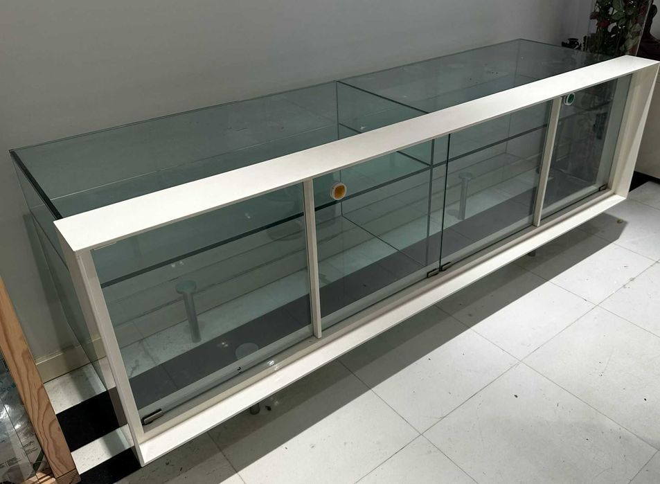 Conjunto Cristaleira Horizontal e Móvel TV Spazio(Italiano)