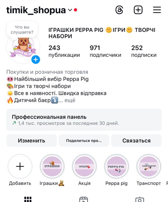 Продається готовий онлайн-бізнес у ніші дитячих іграшок