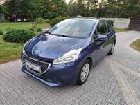 Peugeot 208, Benzyna, Ekran Dotykowy, Niski Przebieg, Serwis, Okazja