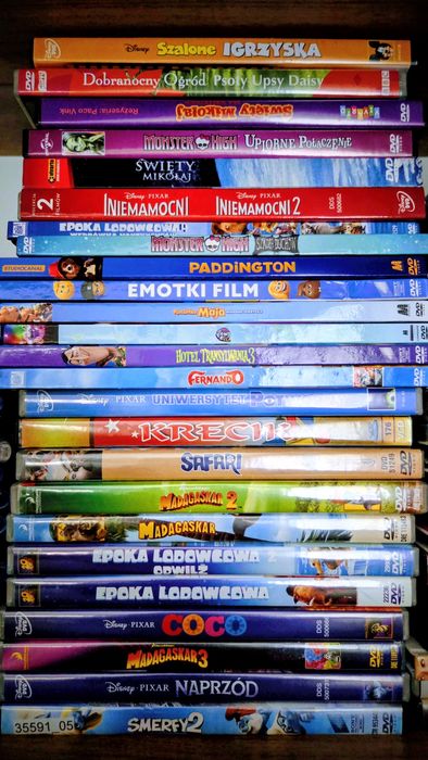 Filmy animowane bajki DVD