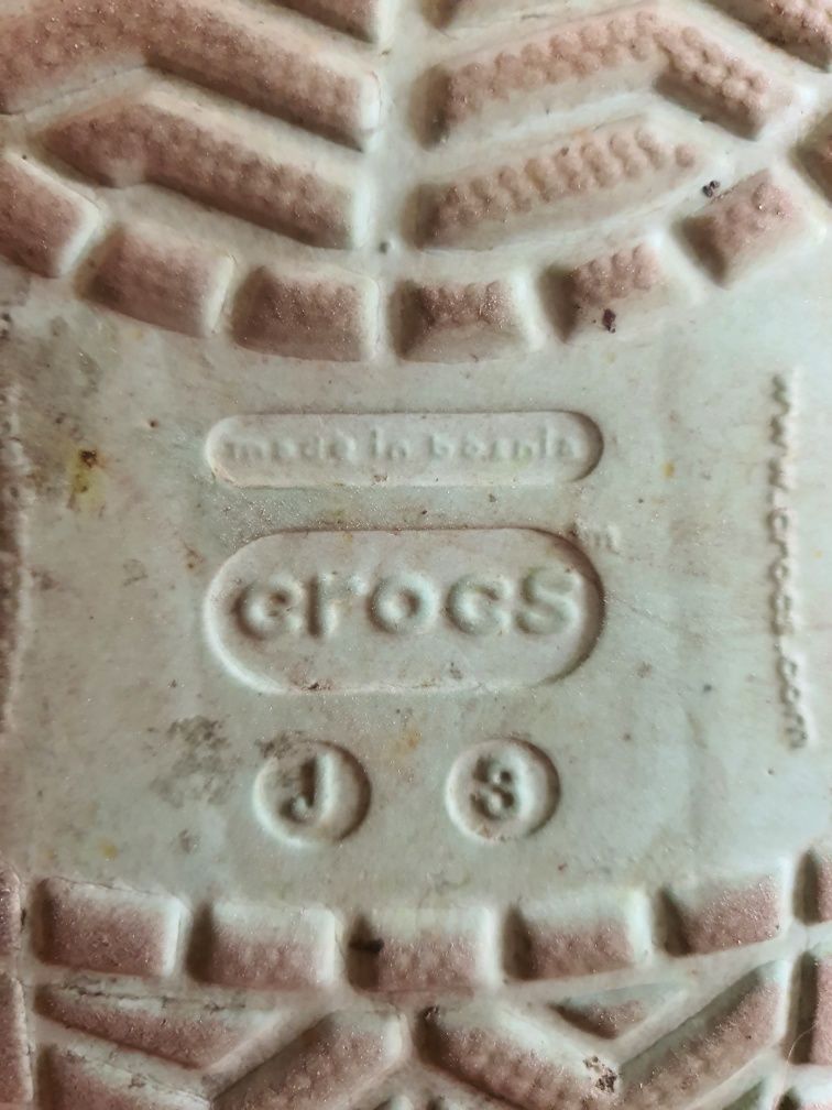 Crocs klapki dziecięce wkładka 23