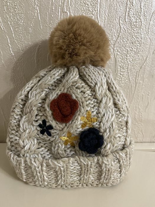 Дитяча шапка на хлопчика та на дівчинку 1-2 рочки