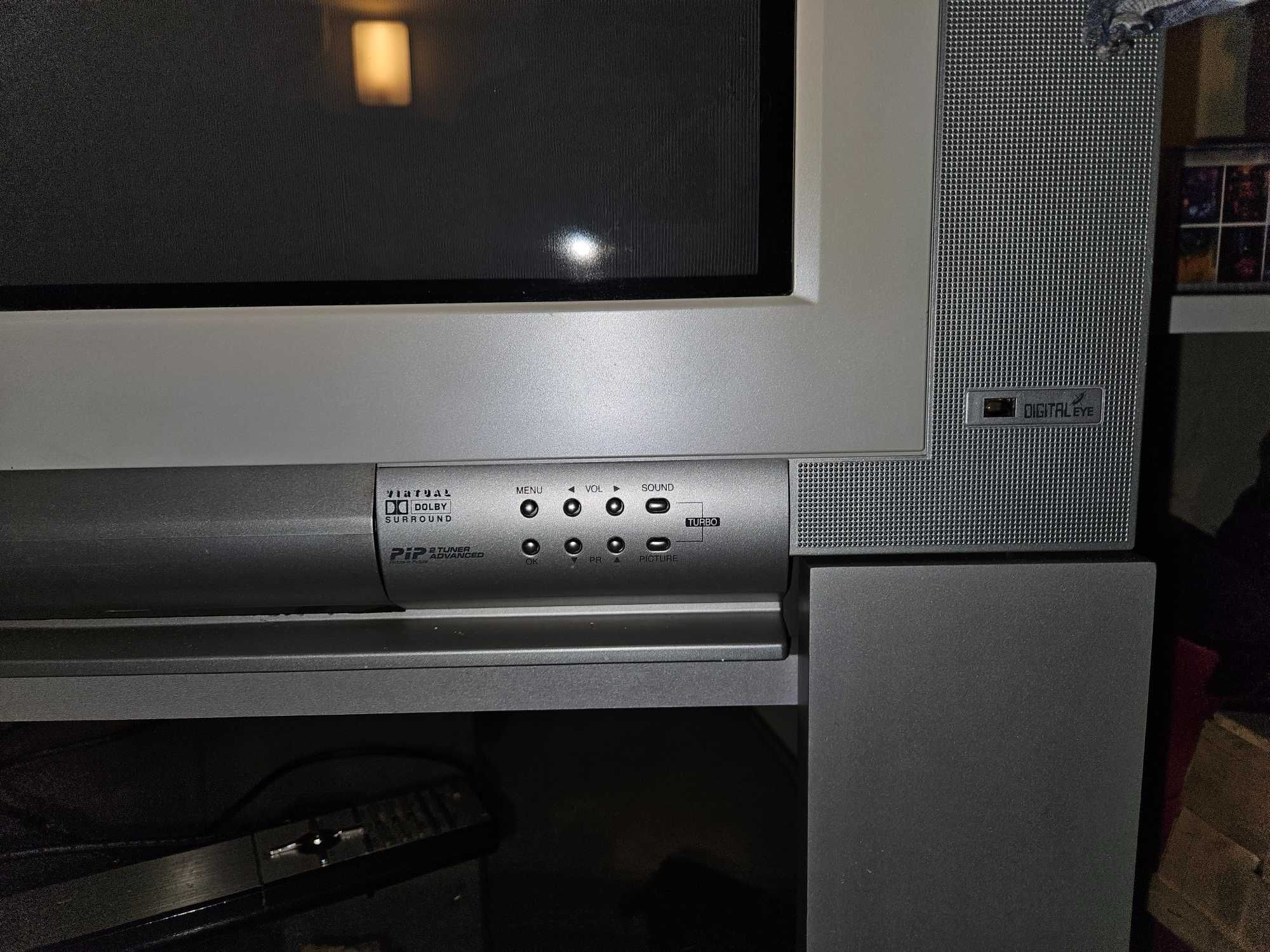 WARTY UWAGI telewizor CRT gry retro LG 29 cali SCART VGA