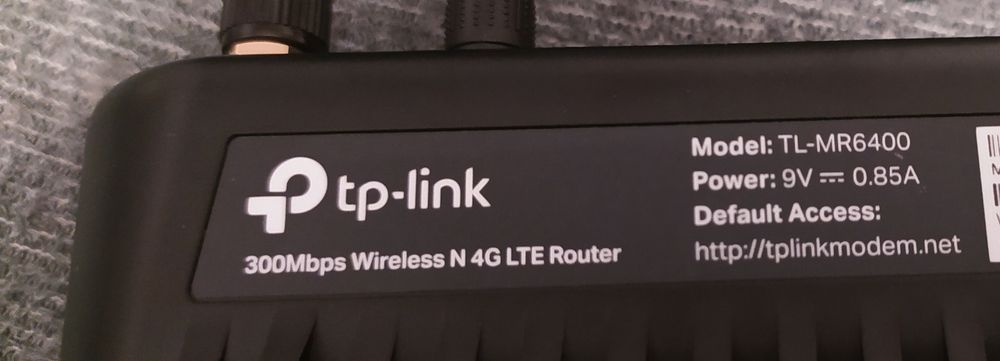 Router TpLink MR-6400 na kartę SIM