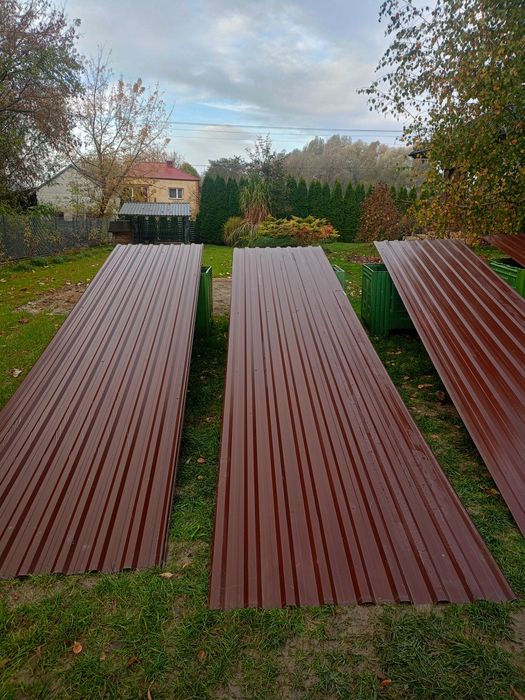 Blacha trapezowa z demontażu