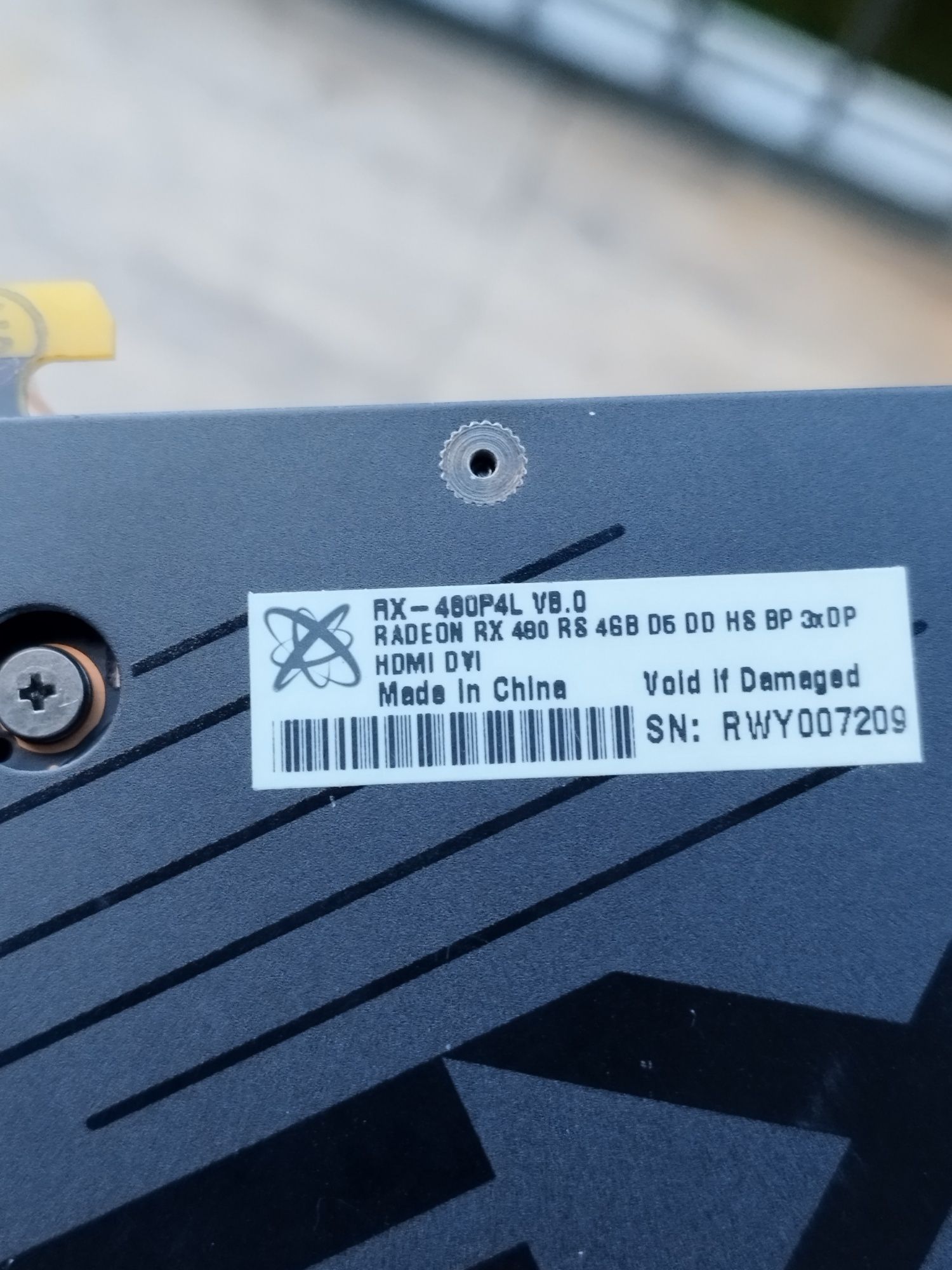 Karta graficzna XFX Radeon 480 4 gb