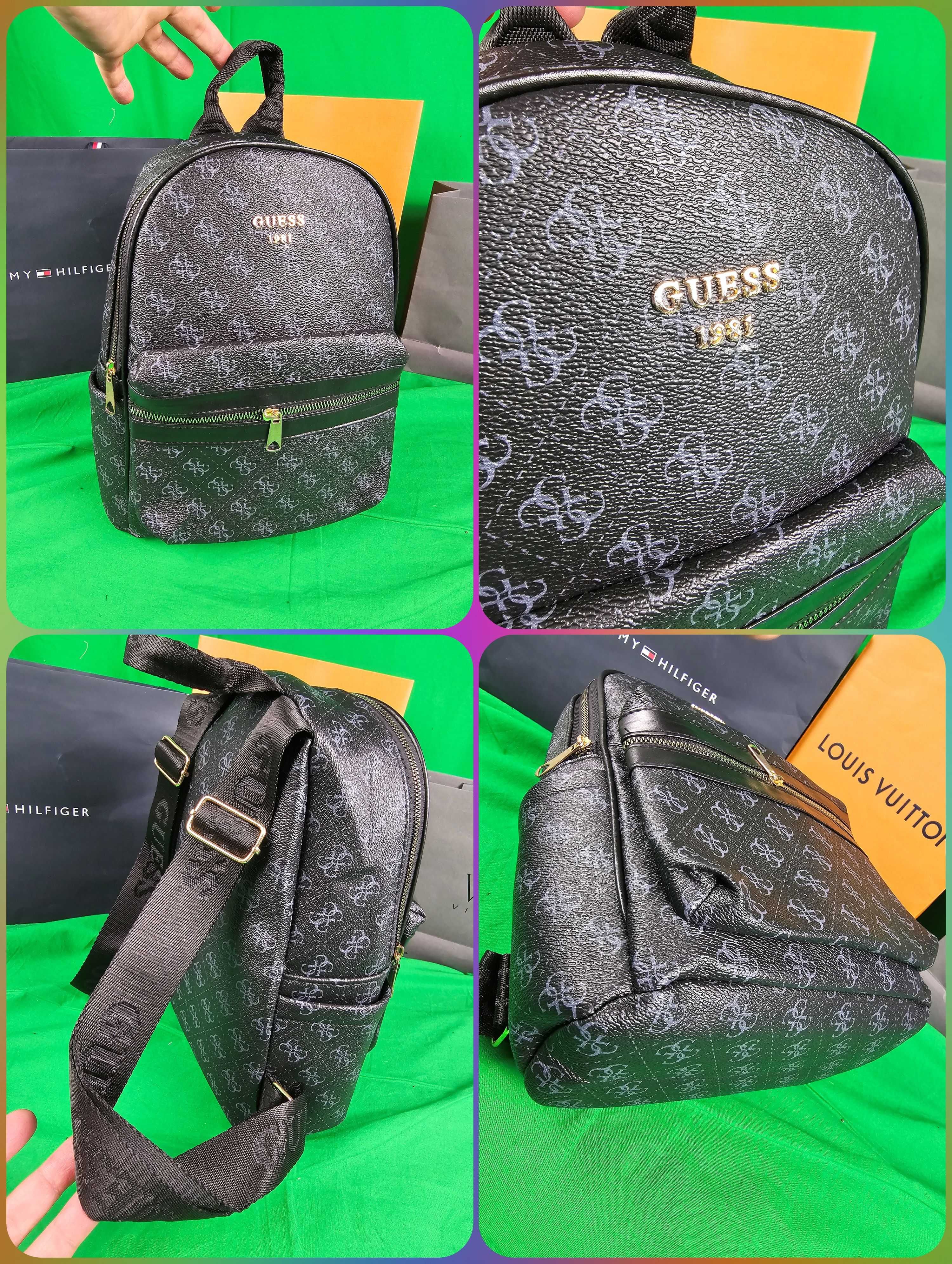 Plecak Guess duzy nowy logowany monogram Michael Kors premium