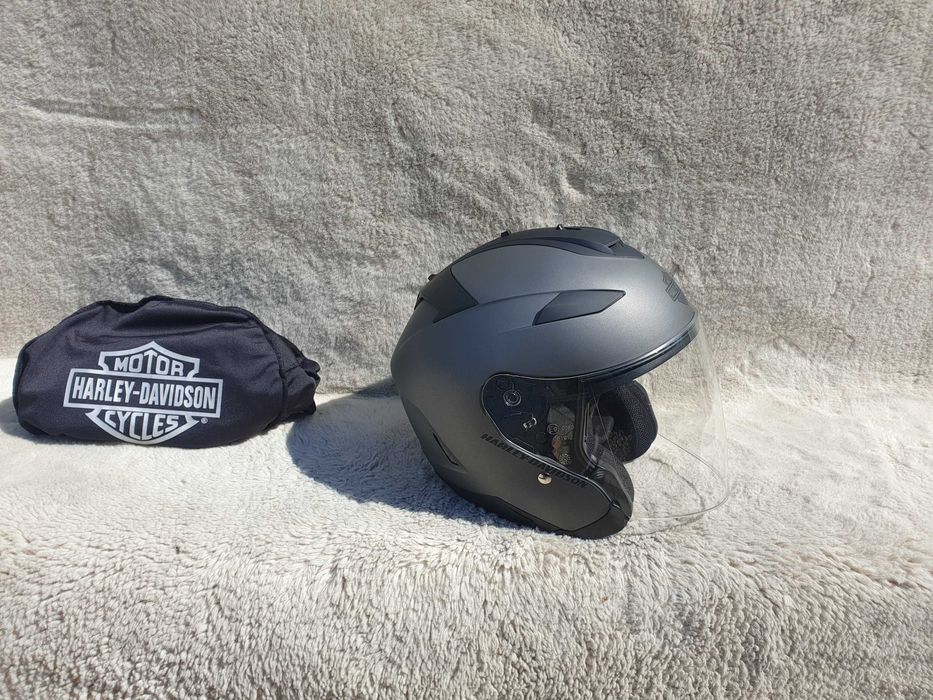 Harley Davidson Maywood H27 3/4 kask motocyklowy z blendą rozm M