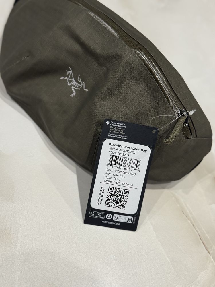 Сумка Бананка Arc’teryx Granville Crossbody оригінал оригинал сумка