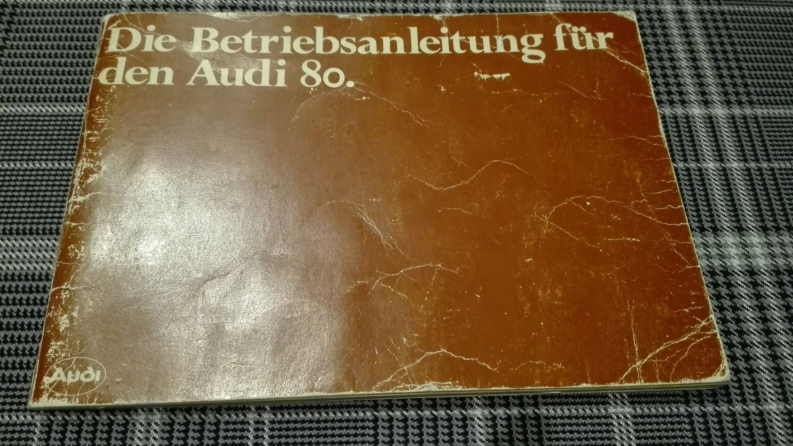 Audi 80 Instrukcja Obslugi Ksiazka 1980 YOUNGTIMER