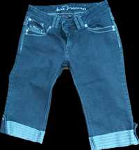 Rybaczki jeansowe damskie rozmiar 38
