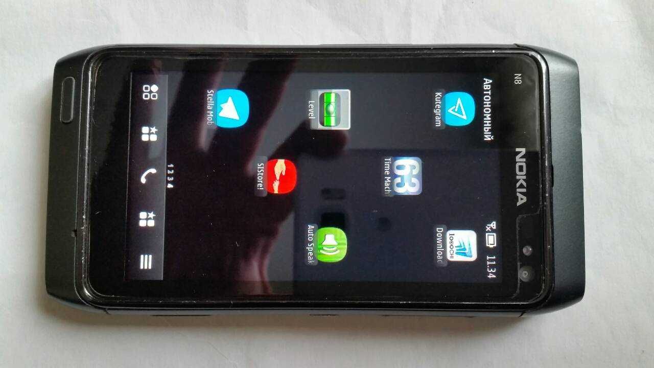 Телефон Nokia N 8 экран