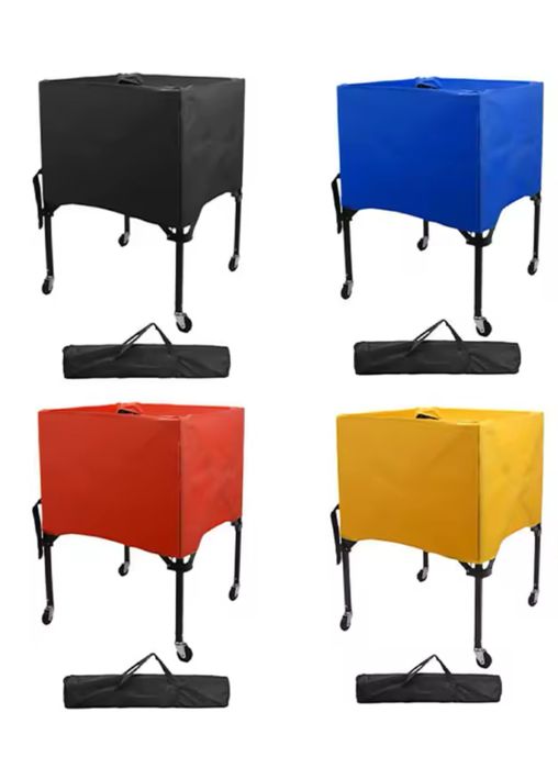 Манеж для мячів, чорного, червоного, жовтого та синього кольору