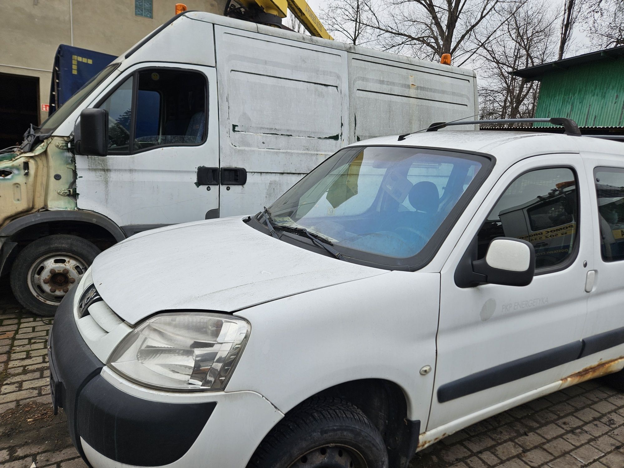 Maska zderzak drzwi Peugeot Partner
