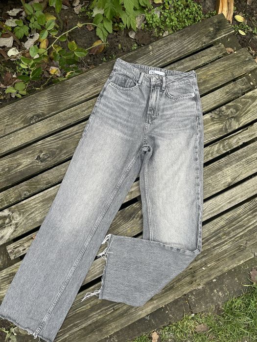 Джинси zara wide leg 32p