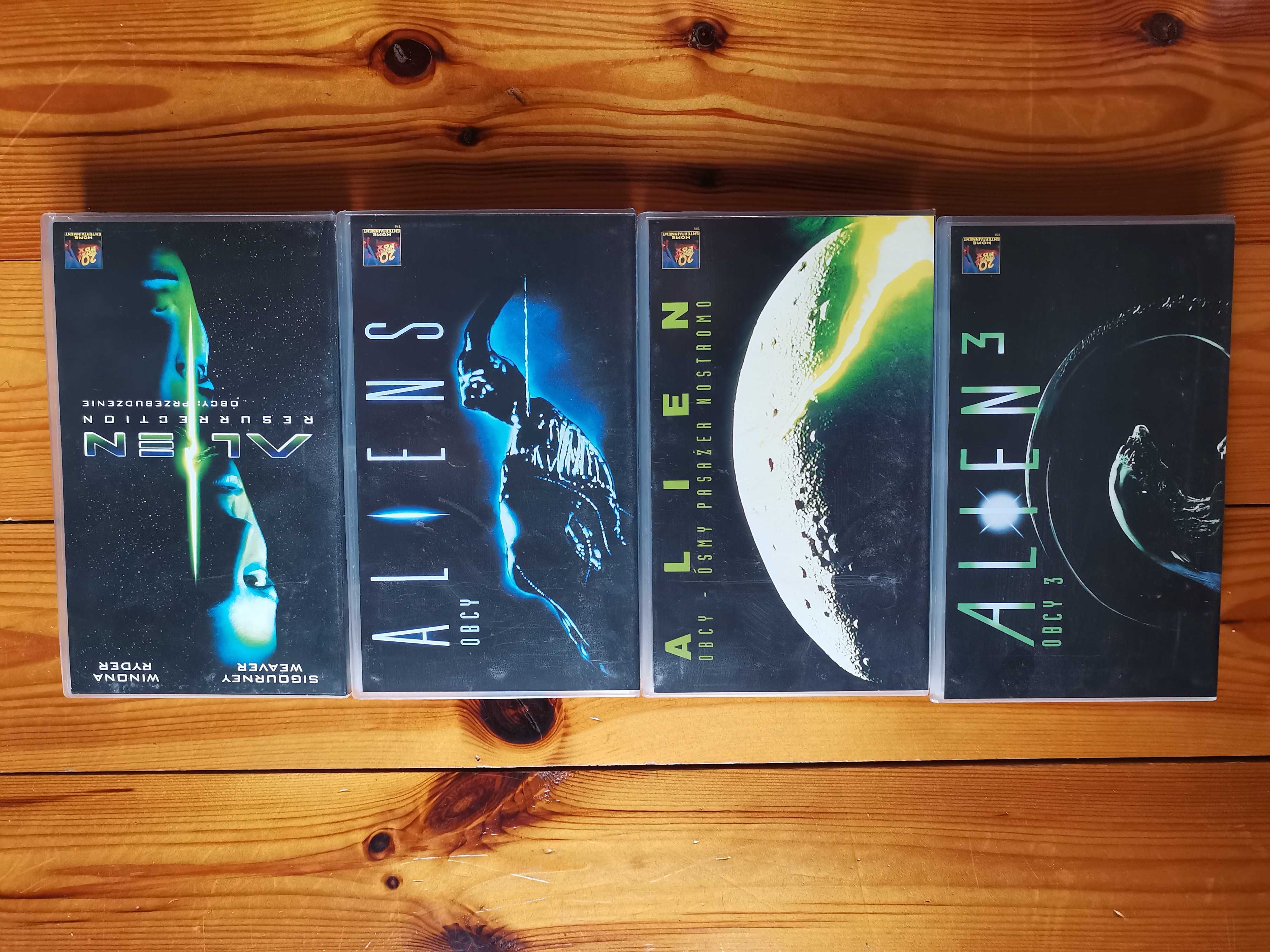 Saga ALIEN 4 kasety VHS