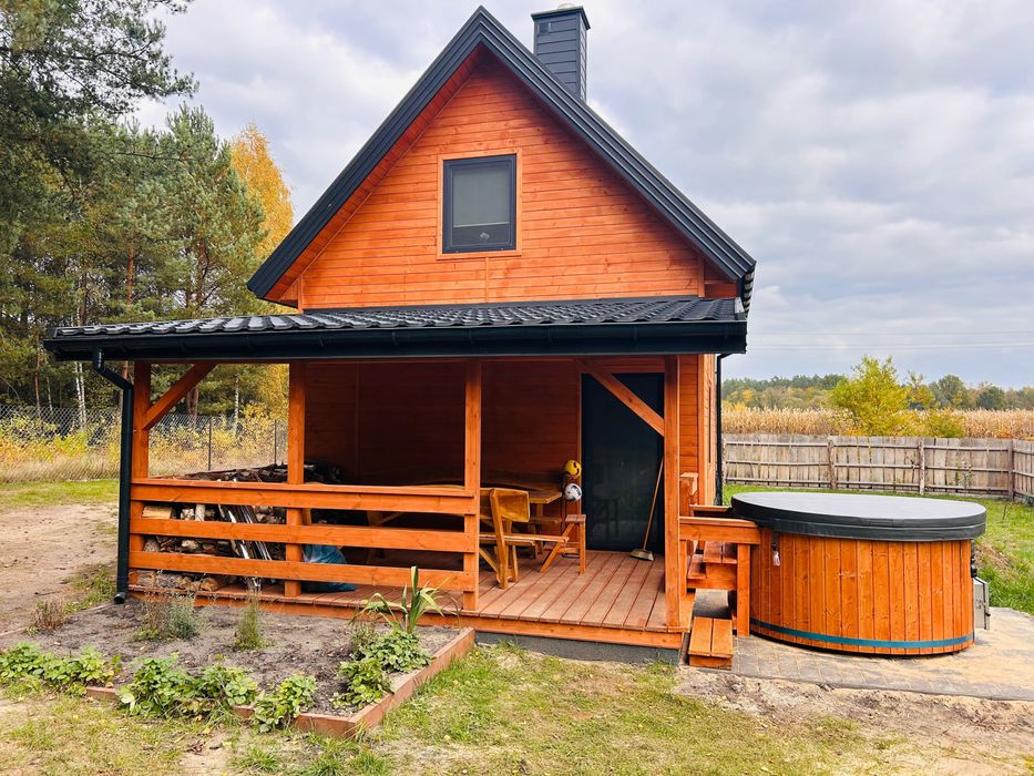 Domki Bolek i Lolek, jacuzzi 60km od Warszawy