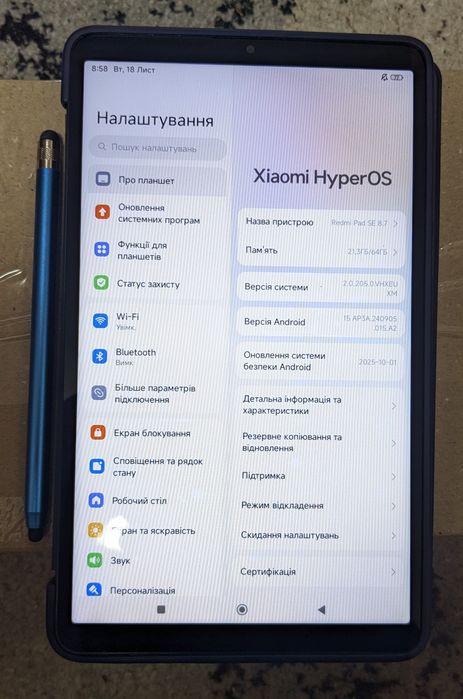 Планшет Xiaomi redmi pad se