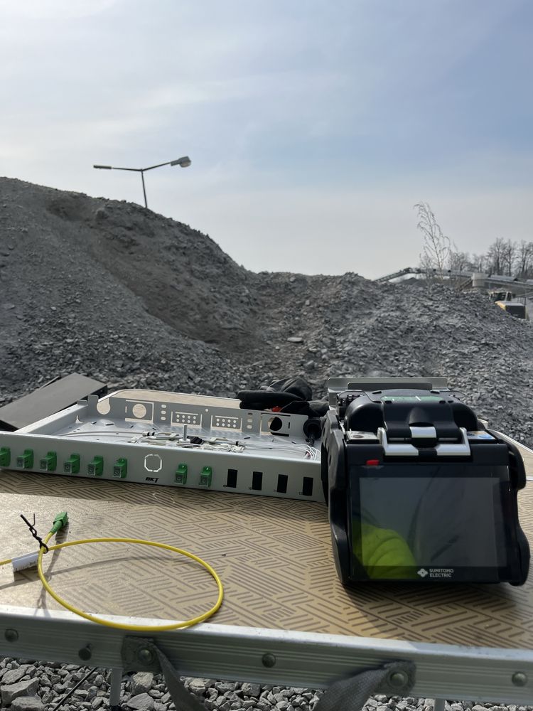 Spawanie światłowodów, pomiary, sieci strukturalne, monitoring CCTV