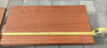 Parapety plastikowe. 2 szt.