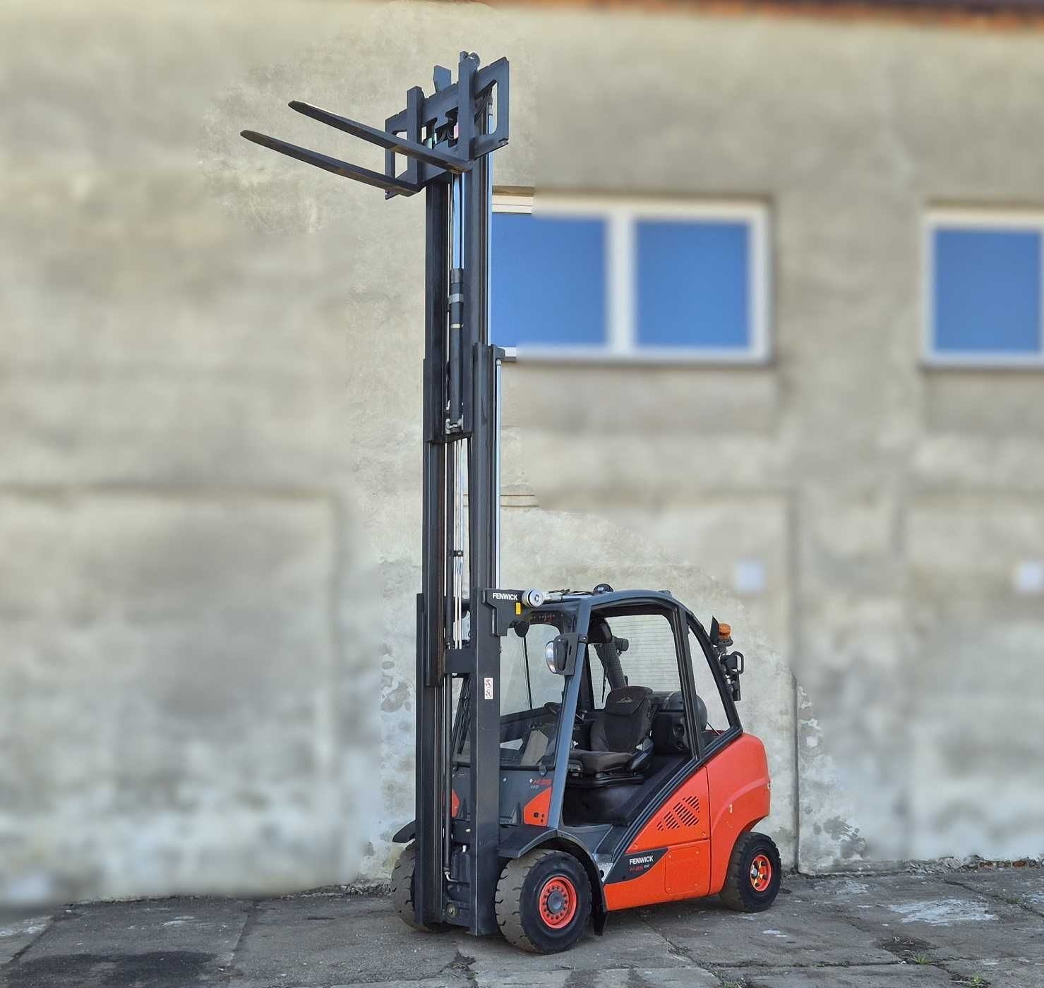 Linde H35 • TRIPLEX • 2017r • 4 sekcje hydr. • wózek widłowy • LEASING