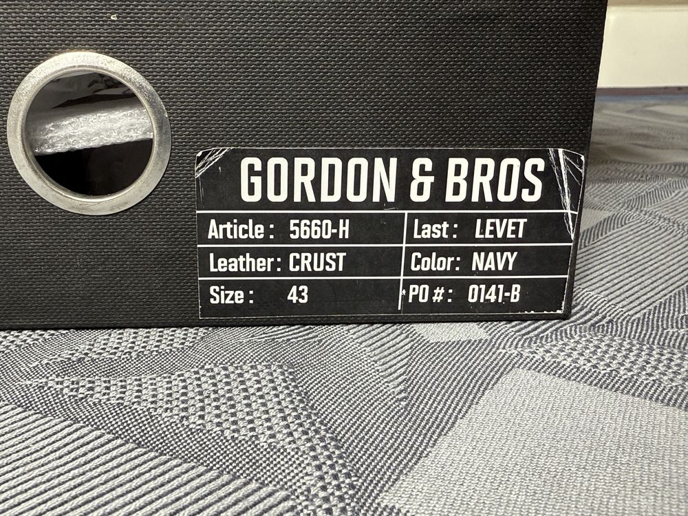 Gordon & Bros. goodyear welted
