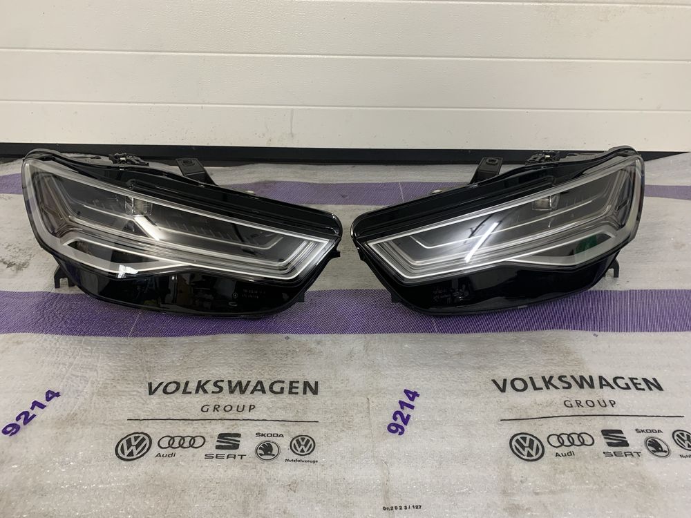Audi A6 C7 LIFT matrix lampy przod LIFT idealne