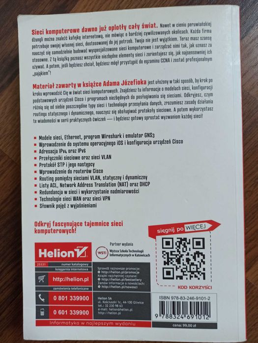 CCNA 200-120  sieć CISCO Adam Józefiok Helion