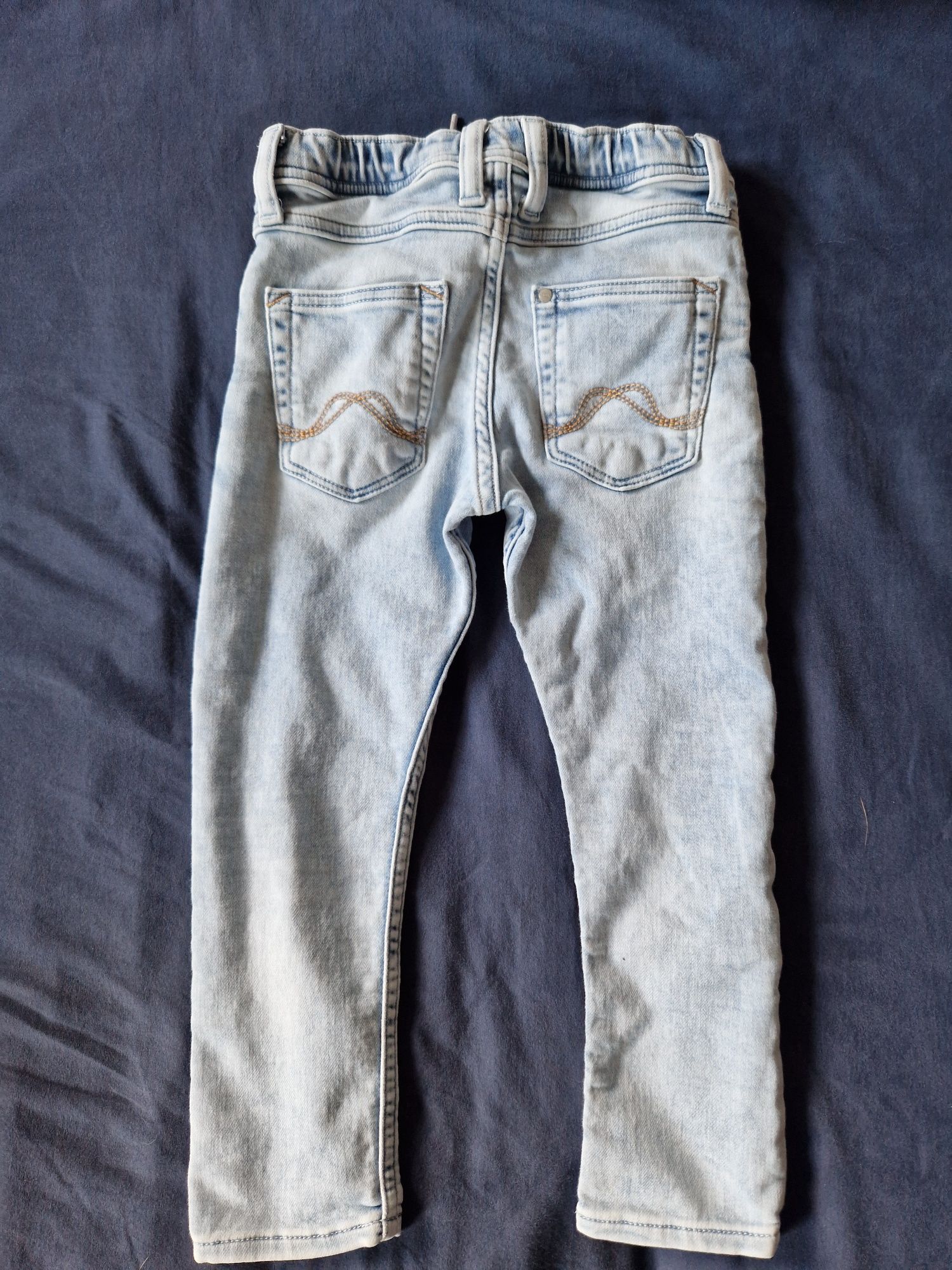 Joggery jeansowe H&M, rozm. 110