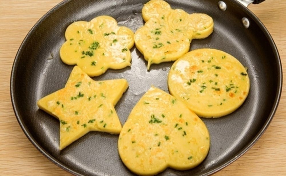Forma para cozinha em forma de coração.