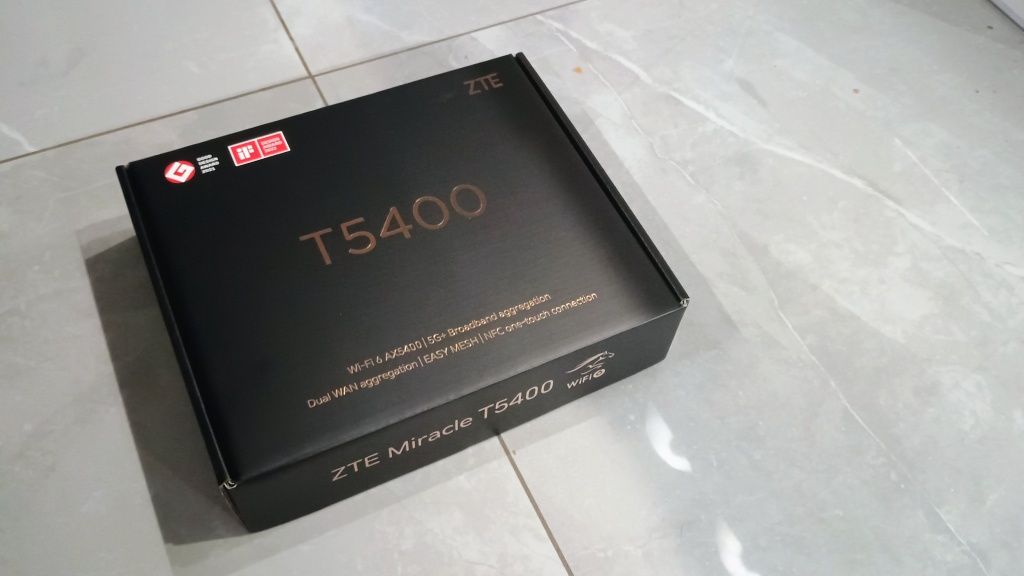 ZTE T5400 lepszy niż T3000 czarny gwarancja 16msc stan sklepowy
