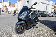 Honda PCX 2021 Azul-Cinza Mate c/ revisões
