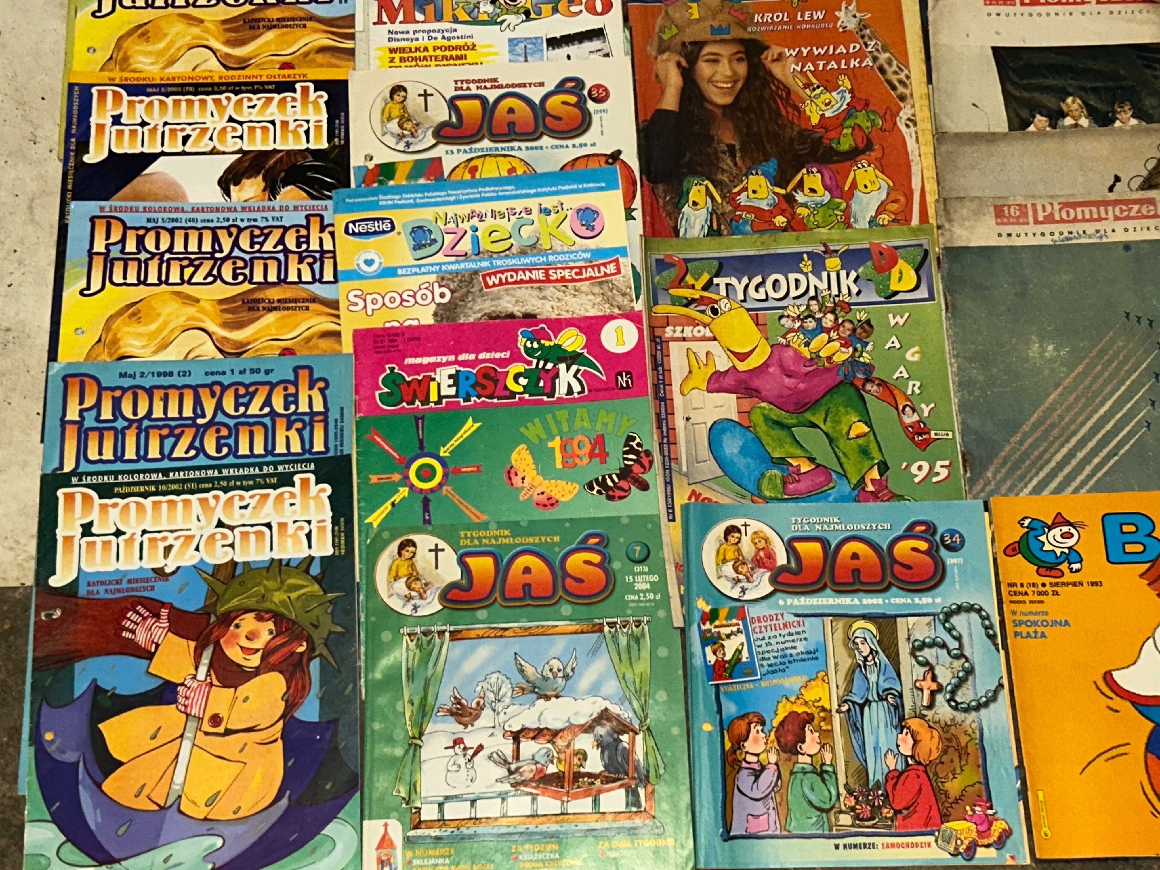 ŚWIERSZCZYK,Płomyk,MIŚ,Jaś,BĘC,Promyczek + Gratis !