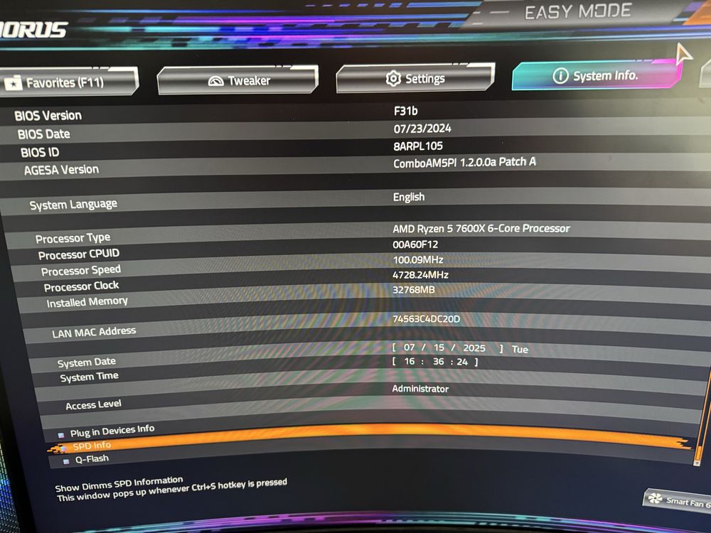 Komputer PC do gier RTX 4070, R7600X, 32 GB RAM