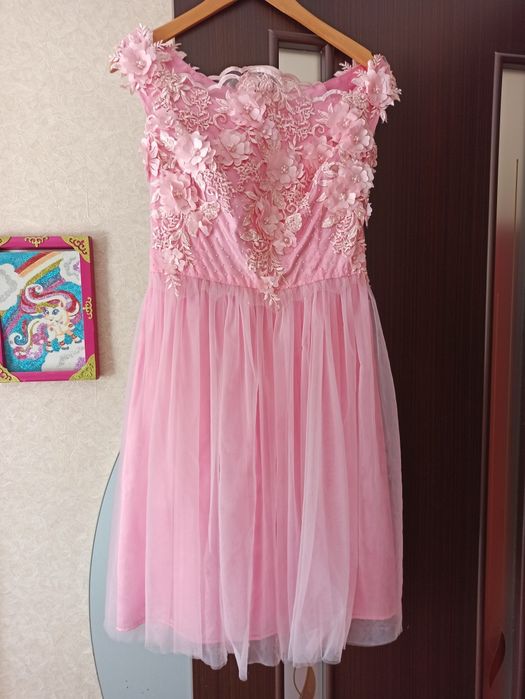 Сукня на дівчину вишукана розкішна платье нарядное нежное с фатином