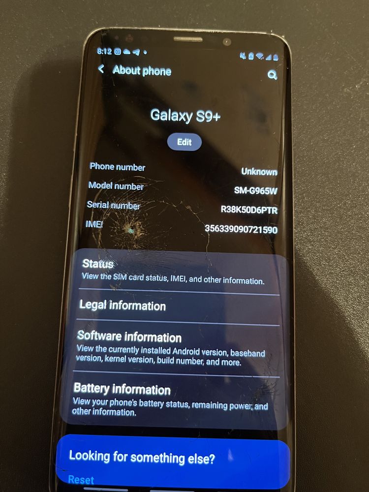 Samsung Galaxy s9+ 4/64